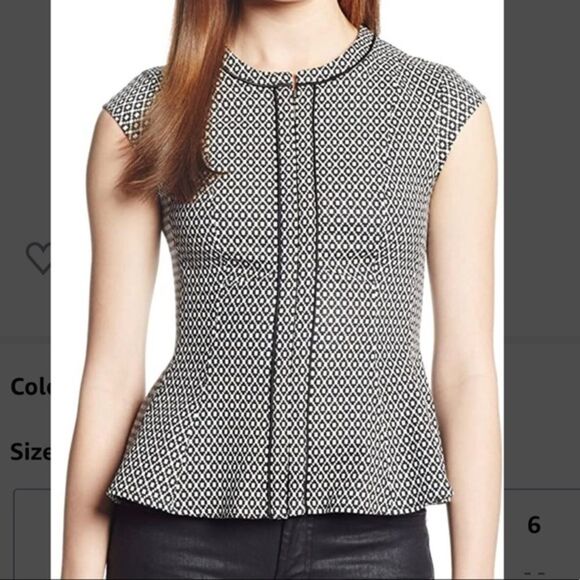 Nanette Lepore Almost Heaven Top size 0 NWT - Picture 1 of 4